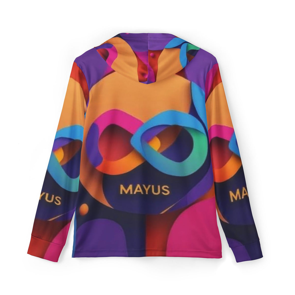 Colorburst Infinity Hoodie — MAYUS Graphic Sports Warmup Hoodie